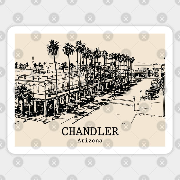 Chandler - Arizona Magnet by Lakeric